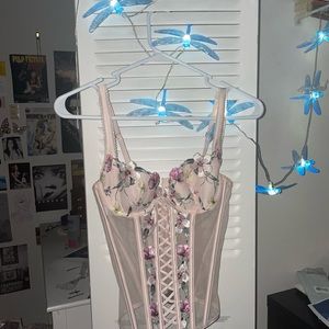 Victoria’s Secret Floral Corset Top